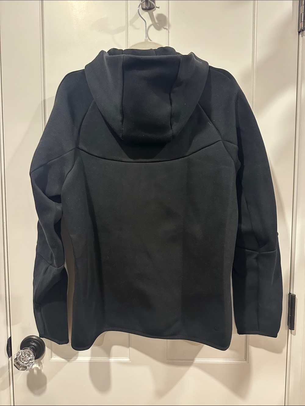 Men’s (M) Nike Tech Black Full-Zip Hooded Jacket - Picture 3 of 4